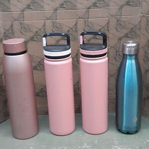 Bundle of 4 insulated thermal drink tumblers